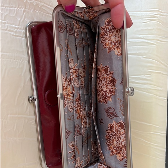 HOBO Red Leather Clutch - Picture 3 of 4